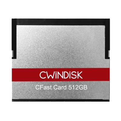 China Factory OEM Plastic Gears Over 500MB/s CFast SSD 64GB 128GB 256GB 512GB CFast Card for sale