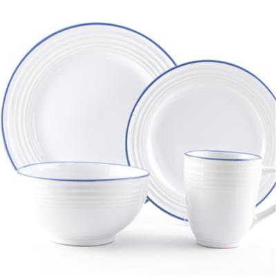 China Sustainable Dish Set , Simple Modern Lightweight Luxury Dinnerware For Household Use for sale