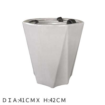 China Wholesale Modern Home and Garden Decor Flower Pot Style Stoneware Modern Flower Pots for sale