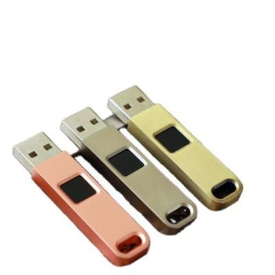 China Easiest and Most Security to Acess Your Encrypted Memory Chip Files Support 360 Degree Touch Recognition Fingerprint High-speed USB Drive for sale