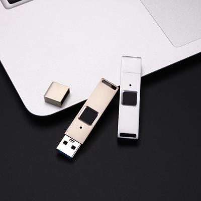 China Easiest And Most Security To Acess Your Wholesale New Style Mini Biometric Encryption Fingerprint Protect USB Encrypted Flash Drives for sale