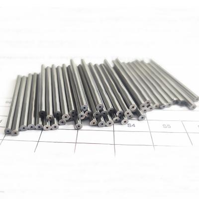 China Ultrafine Grain Size OD4mm Tungsten Carbide Ground Rods For PCB Drills for sale