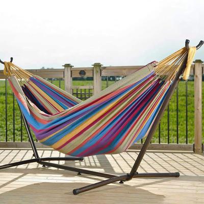 China Portable Protective Leisure Mesh Swing Chair Outdoor Hammock Durable UV Stand With Stand And Canopy for sale