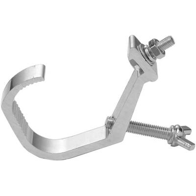 China Sale Durable Aluminum Truss Snap Clamp Step Lighting Clamps Fit Pipe Diameter 35-60mm for sale