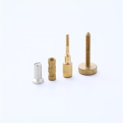 China Professional Precision Copper Brass Non-Standard Parts Processing Custom Screws for sale