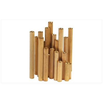 China Wholesale China Brass Supplier Knurled Brass Copper Post Copper Pillars for sale