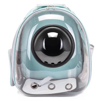 China Factory Wholesale Stocked Breathable Bubble Travel Bag Space Capsule Astronaut Carrying Small Dog Cat Carrier Pet Backpack for sale