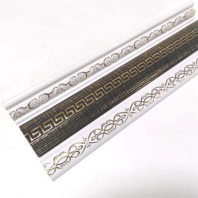 China Islam Style Asian Middle Arab Iraq Interior Cornice Plastic Molding Profiles PS Cornice for sale