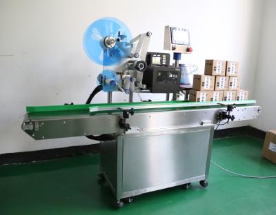 China Automatic Food Instant Printing Flat Plane Top Labeling Machine for sale