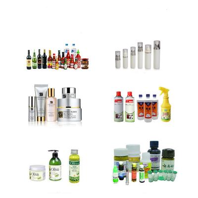 China Best Food Sell Automatic Customized Plastic Round Bottle Can Knock Sticker Labeling Machine Labeler Price for sale