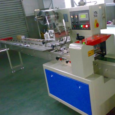 China Horizontal Food Wrapping Machine Popsicle Automatic Flow Packaging Machine for sale