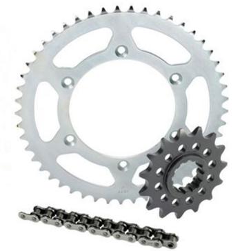 China 1023 Sunstar Motorcycle Transmission Kit Steel Sprocket With Chain for sale