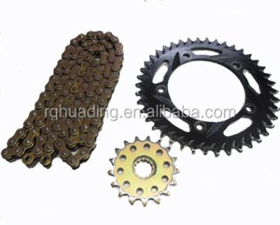 China 25000-35000 km motorcycle kit transmission; motor bicycle sprockets and chains kit for sale