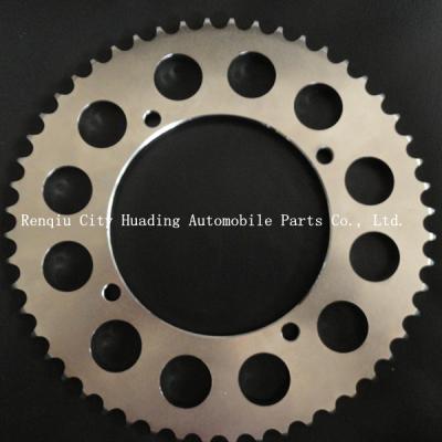 China Aluminum Motorcycle Sprocket KLX150 7075 T6 / 6061 Chrome Plated for sale