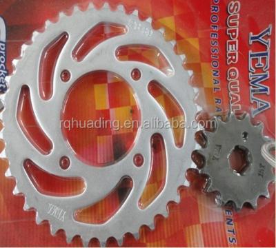 China 1045 steel JUPITER MX china / motorcycle sprockets motorcycle for sale