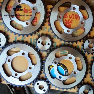 China A3 motorcycle accessories sprocket and chain for sale