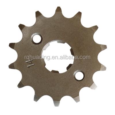 China A3 motorcycle front sprockets; small motorcycle sprockets and pinion for sale