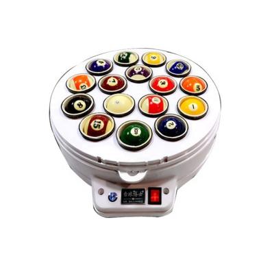 China Washing and Cleaning Fantansy Billiard Ball and 16 Pieces Pool Billiard Ball Washer Ball Pool Cleaner Machine Set for sale