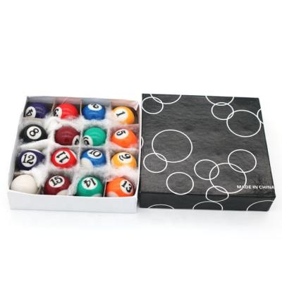 China American Promotion Gift 25mm Snooker Billiard Balls Billiards Pool Ball Set for sale