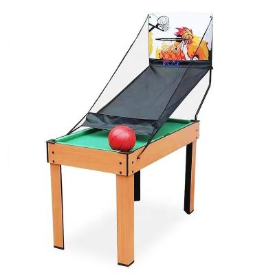 China Economical 5 in 1 multifunctional game table snooker pool table soccer table basketball for sale