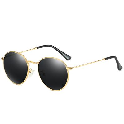 China 2021 Fashion Sunglasses Super Hot Sale Polarized Open Ball Stainless Steel Frame Unisex Sunglasses E3447 for sale