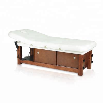 China Modern Professional Custom Wooden Beauty Bed Classic Cheap Beauty Beds for sale