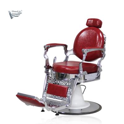 China Zhuolie Traditional Good Quality Traditional Barber Chair Portable Royal Barber Shaver for sale