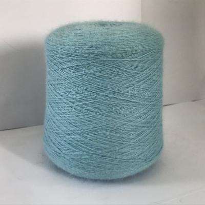 China Anti-bacteria knitting yarn 70% angora rabbit yarn nylon blend 30% angora yarn for sweater and blanket for sale