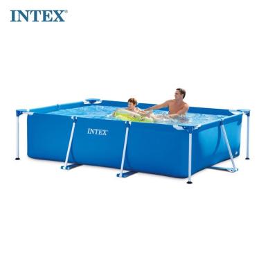 China De plastico e mental INTEX stainless 28271 2.60 m * 1.60 m * 65cm piscinas above ground pools with metal frame intex pools for sale