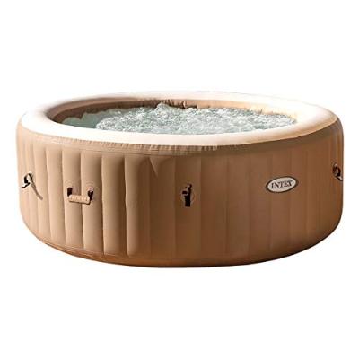 China Customized INTEX 28426 Pools Heating Round Spa Inflatable Indoor Water Park Above Ground Hot Tub Outdoor Pool for sale