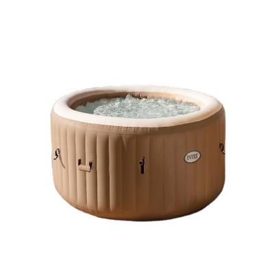 China INTEX 28428 Modern Portable Round Inflatable Pool Outdoor Garden Spa Water Spa Massage Hot Tub for sale