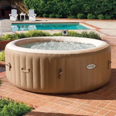 China INTEX 28426 Modern Spa Hydraulic Round Outdoor Inflatable Water Swimming Pool Family Hot Tub for sale