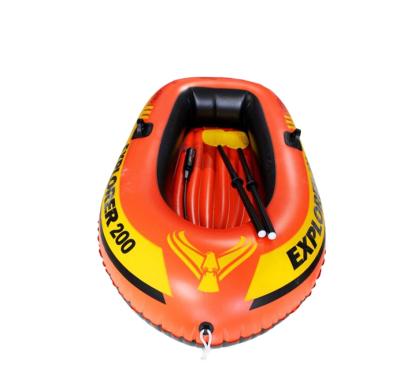 China PVC Intex 58331 Explore 200 Boat Set Drift Inflatable Kayak Inflatable Rubber Fishing Boat for sale