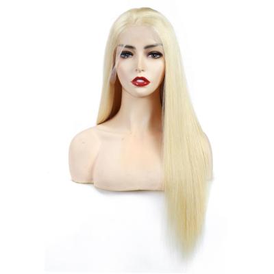 China Blonde 613 Color Straight Full Lace Wig Vendors,Virgin Hair Wigs,HD Natural Blonde 613 Virgin Hair Full Lace Wigs for sale