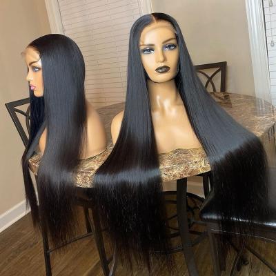 Chine Factory Direct Raw Indian Virgin Hair Vendors 360 Lace Frontal Closure 100% Human Hair 5x5 13x4 13x6 HD 360 Lace Frontal Curly à vendre