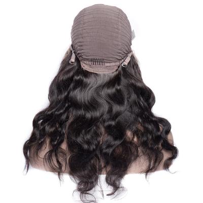 China Free Sample Brazilian Body Wave European Hair Frontal Wig,Lace Front Closure Wig with Baby Hair,Nature Human Hair Lace Wigs à venda