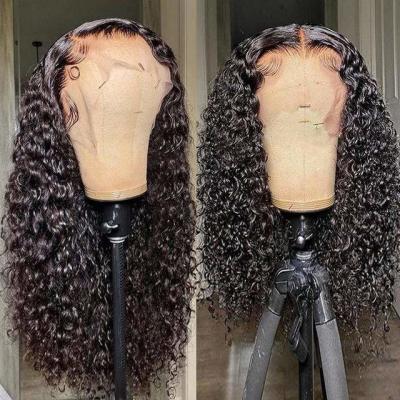 China Wholesale Transparent HD 150%180% Density Human Hair Lace Frontal Wigs For Black Women Brazilian Virgin Hair Lace Front Wig Te koop