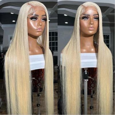 Κίνα Human Hair 150% 180% Density Brazilian Hair 613 Blonde Hair Wig Wholesale 613 Glueless Hd Lace Front Wig 13x4 13x6 προς πώληση