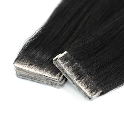 China Double drawn hair virgin brazilian invisible pu skin weft seamless tape hair extension Te koop