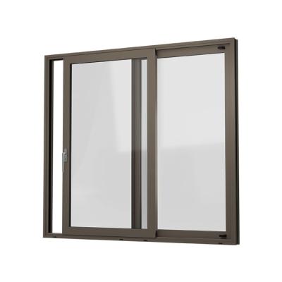 China Cheap Magnetic Screen Aluminum Glass Sliding Windows for sale