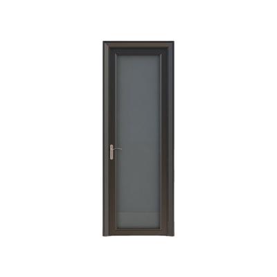 China Guaranteed Heat Insulation Quality Yard Heat Insulation Double Glass Exterior Aluminum Door for sale