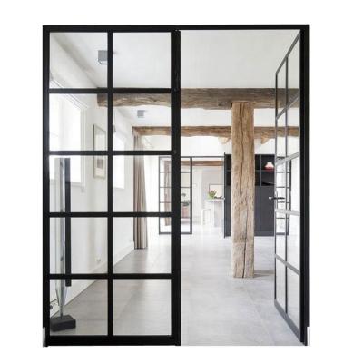 China Decoration Cheap Interior Glass French Doors for sale