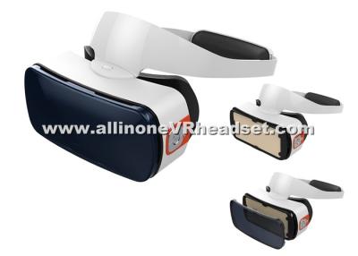 China Anti Blue Film Lens Smartphone Virtual Reality Headset 4.5 Inch Screen for sale