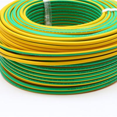 China PV Systems Connect Earthing Cable 6sq Mm Green Color Yellow Ground Wire for sale