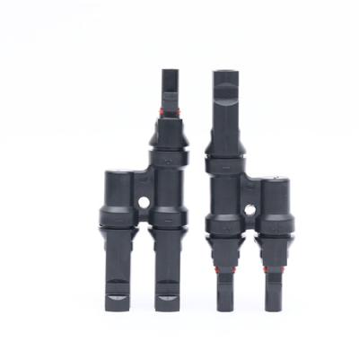 China PV Systems Plug In 1to 2 Branch Pipe Solar Connector LT2 for sale