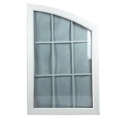 China Modern Vinyl Molding Foam PVC Shed Fixed Window Transom Window Door Lite Insert for sale