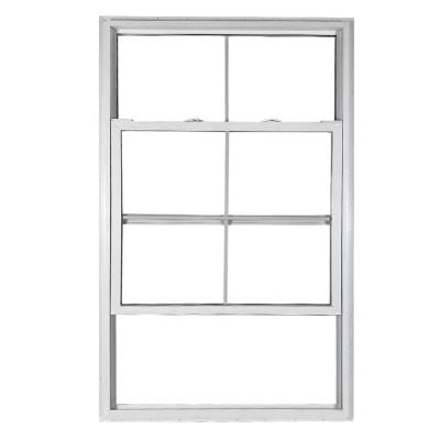 China Sliding American Style Sliding UPVC Window Hung Sash Window Upvc UPVC Vertical Bottom Tent Window for sale