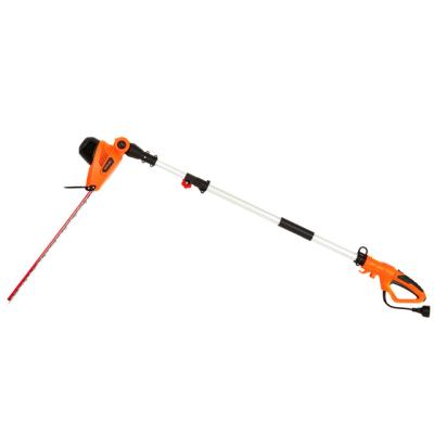 China GARCARE 4.8-Amp Rotary Hedge Trimmer Head GPHT07, Multi-Angle Attached Pole Hedge Trimmer with 20-Inch Laser Blade, Blade Cover Included for sale