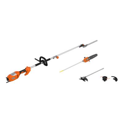 China Rear 1000W 4 In 1 Anti-skid Motor Tools Multi Pole Hedge Trimmer In 1 Garden Tools Factory Professional Export for sale