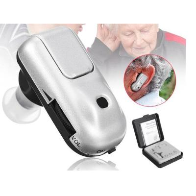 China Clear Voice Amplifier Mic Plus Sound Amplifier Hearing Aid Aid Tone Battery Mini Adjustable Volume In Ear Aids For Old Deaf for sale